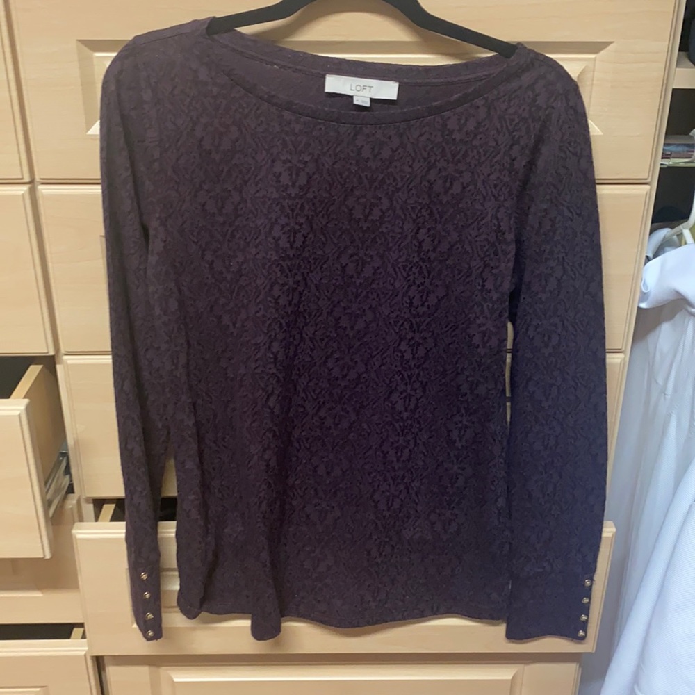 Loft long sleeve top